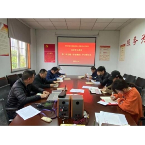 大德支部开展4月份主题党日活动——开展党史学习教育第二次专题研讨交流