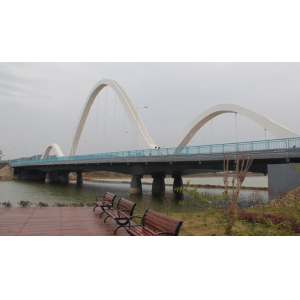 常德市北部新城25号景观桥工程慨况