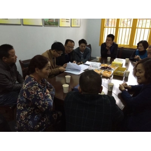 白马湖街道办事处对集团公司进行2015年度综治考核