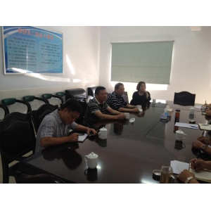 集团公司领导到海赛公司座谈指导工作