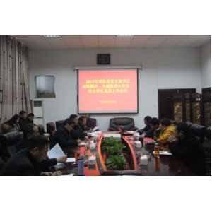 集团公司召开机关党支部专题组织生活会